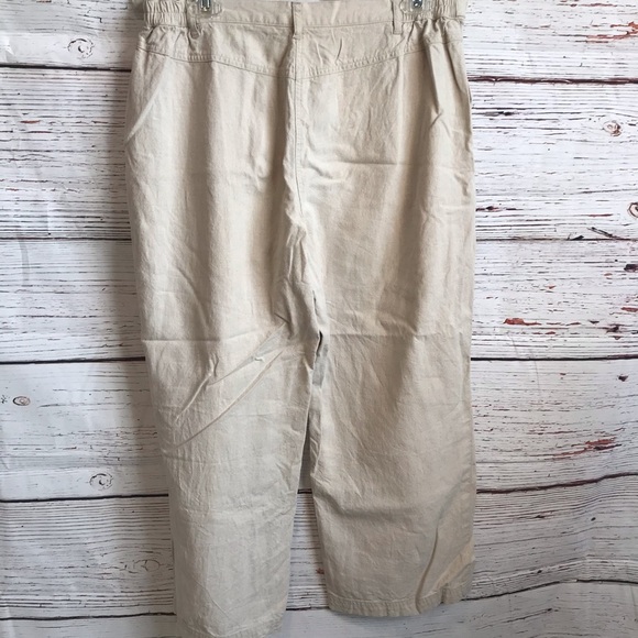 Sag harbor Capri khaki pants - Picture 4 of 8